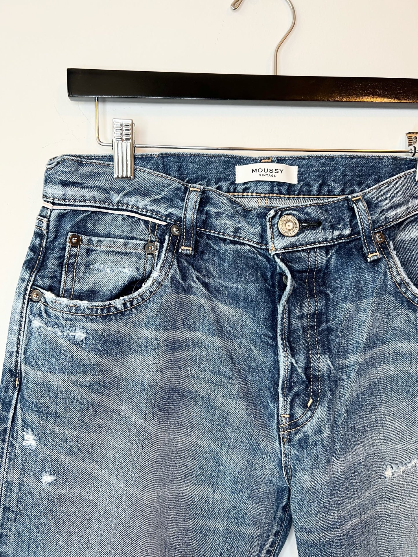 Moussy Loews Straight Jean, Size 29