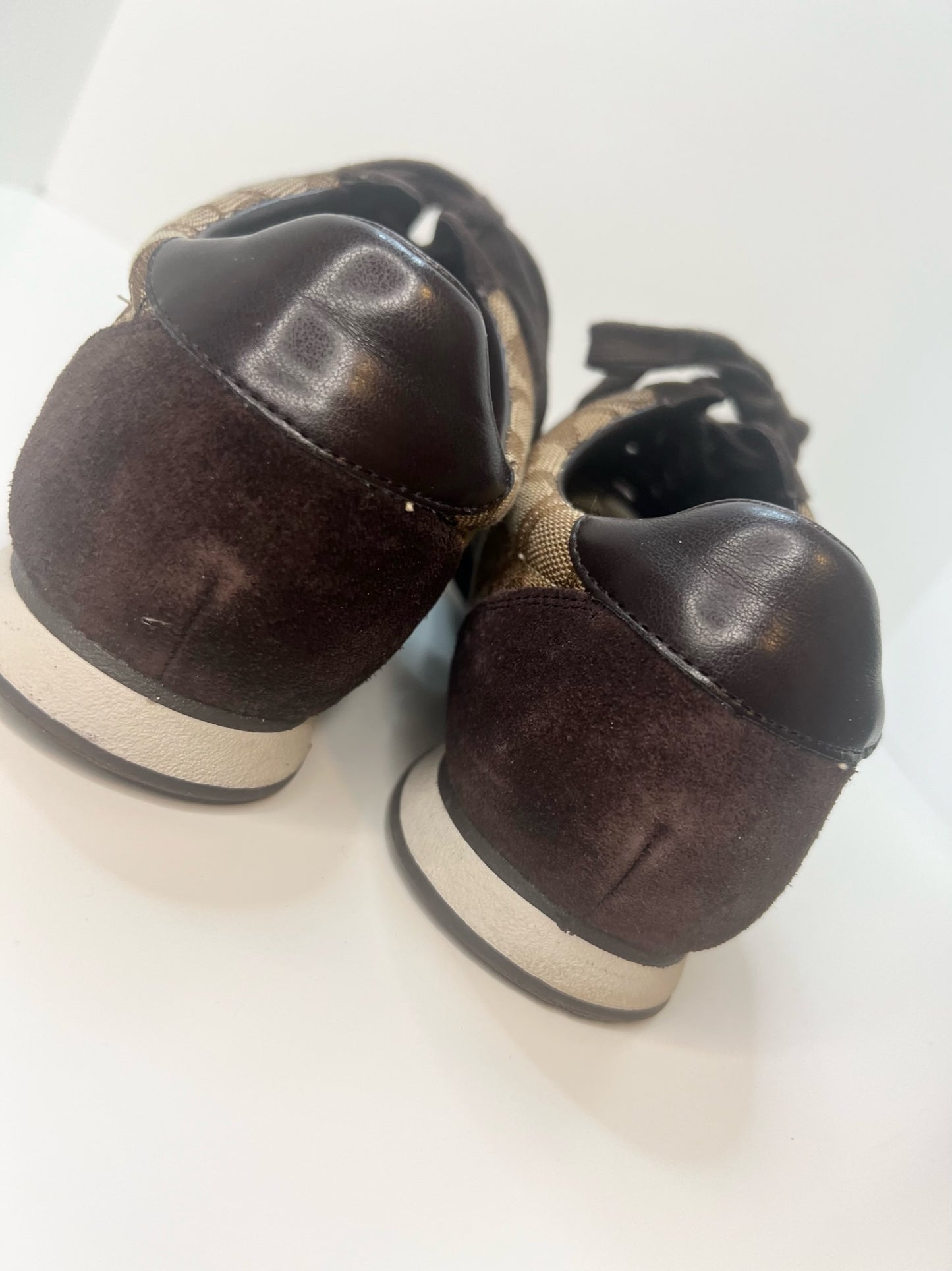 Coach Kelson Signature Sneakers, Size 9