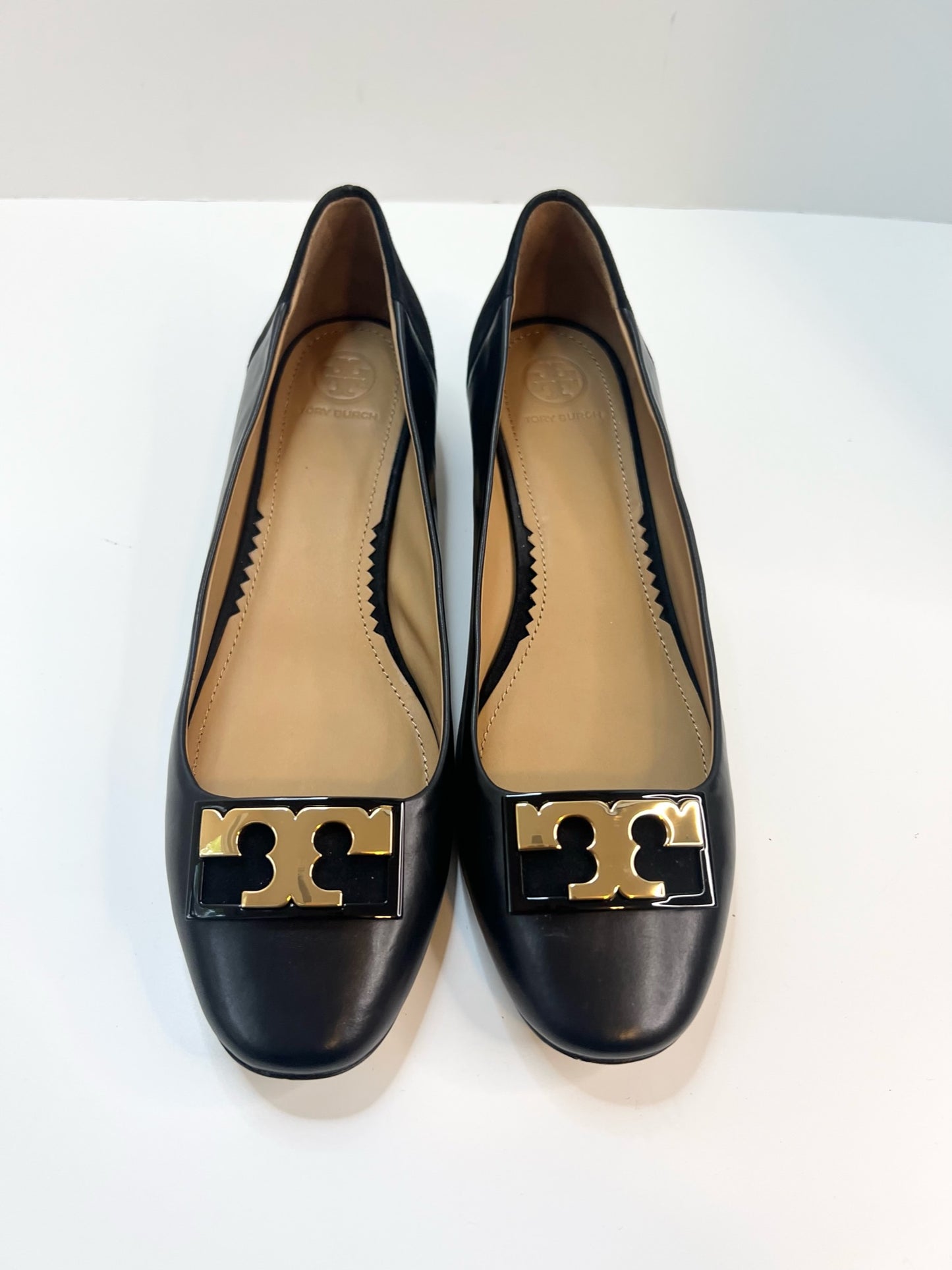 NWT! Tory Burch Black GiGi Round Toe 22mm Pump, Size 8.5