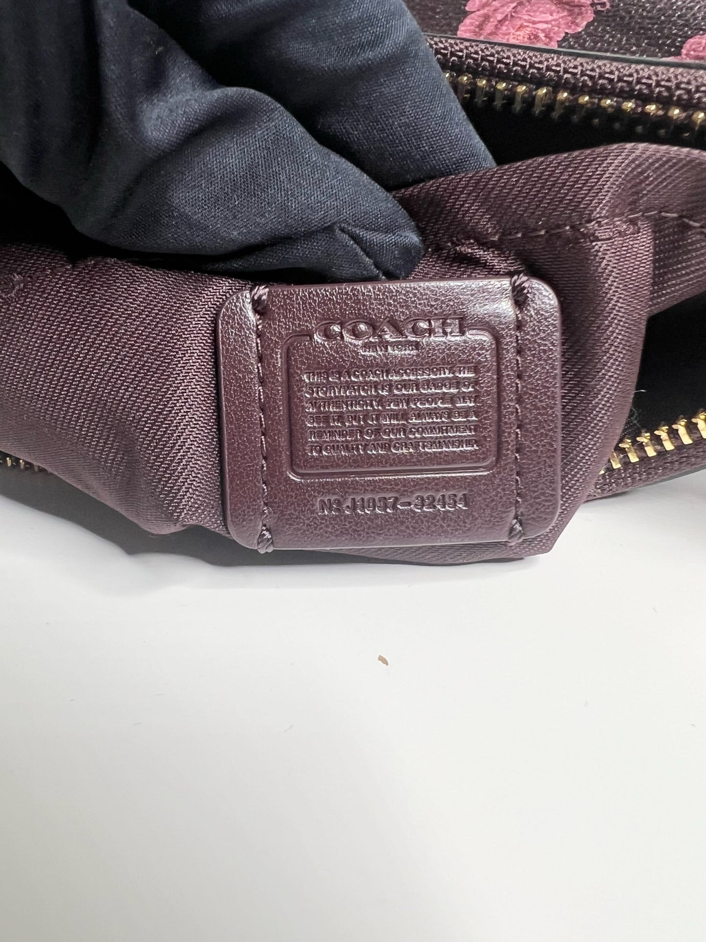 Coach Rose Print Crossbody