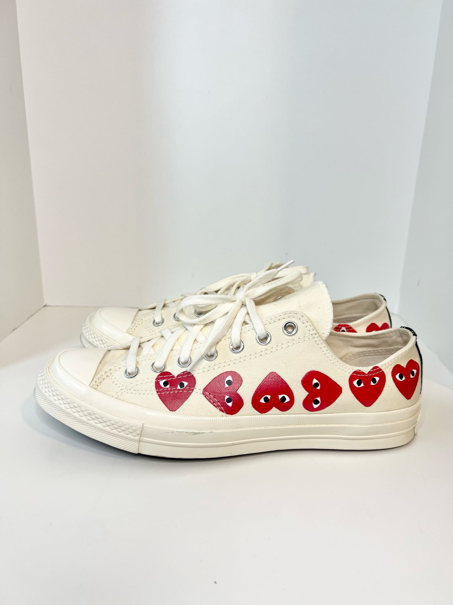 Converse x Comme des Garçon Play Chuck 70, Size 11