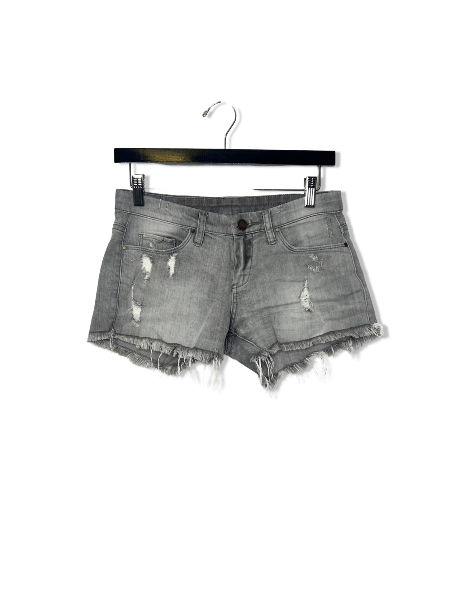 Blank NYC Gray Denim Shorts, Size 25