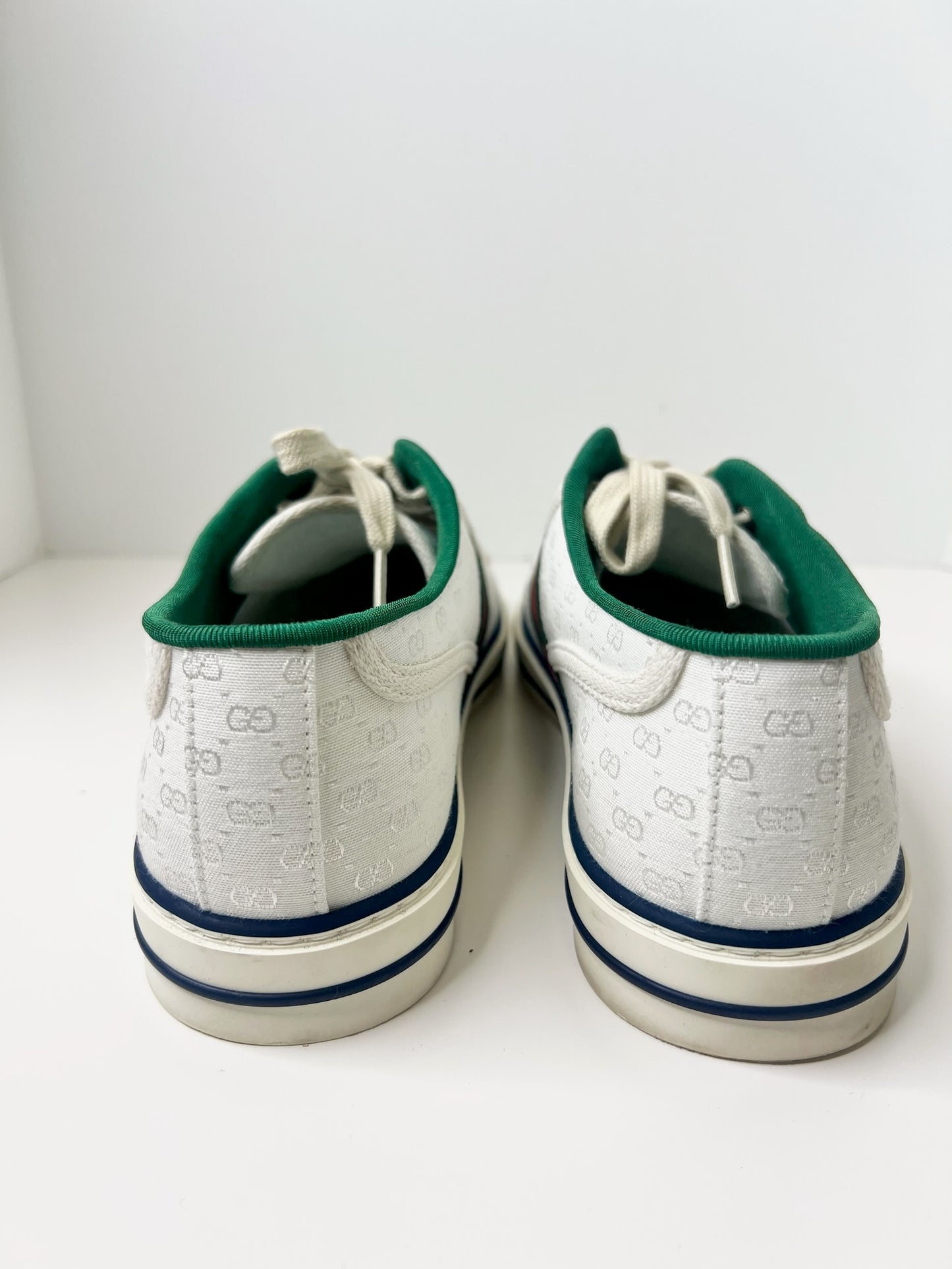 Gucci Tennis 1977 Series White Men Sneakers, Size 7.5