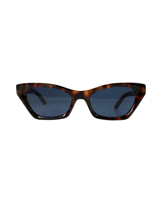 Dior Sunglasses in Havana w/ Blue Lenses