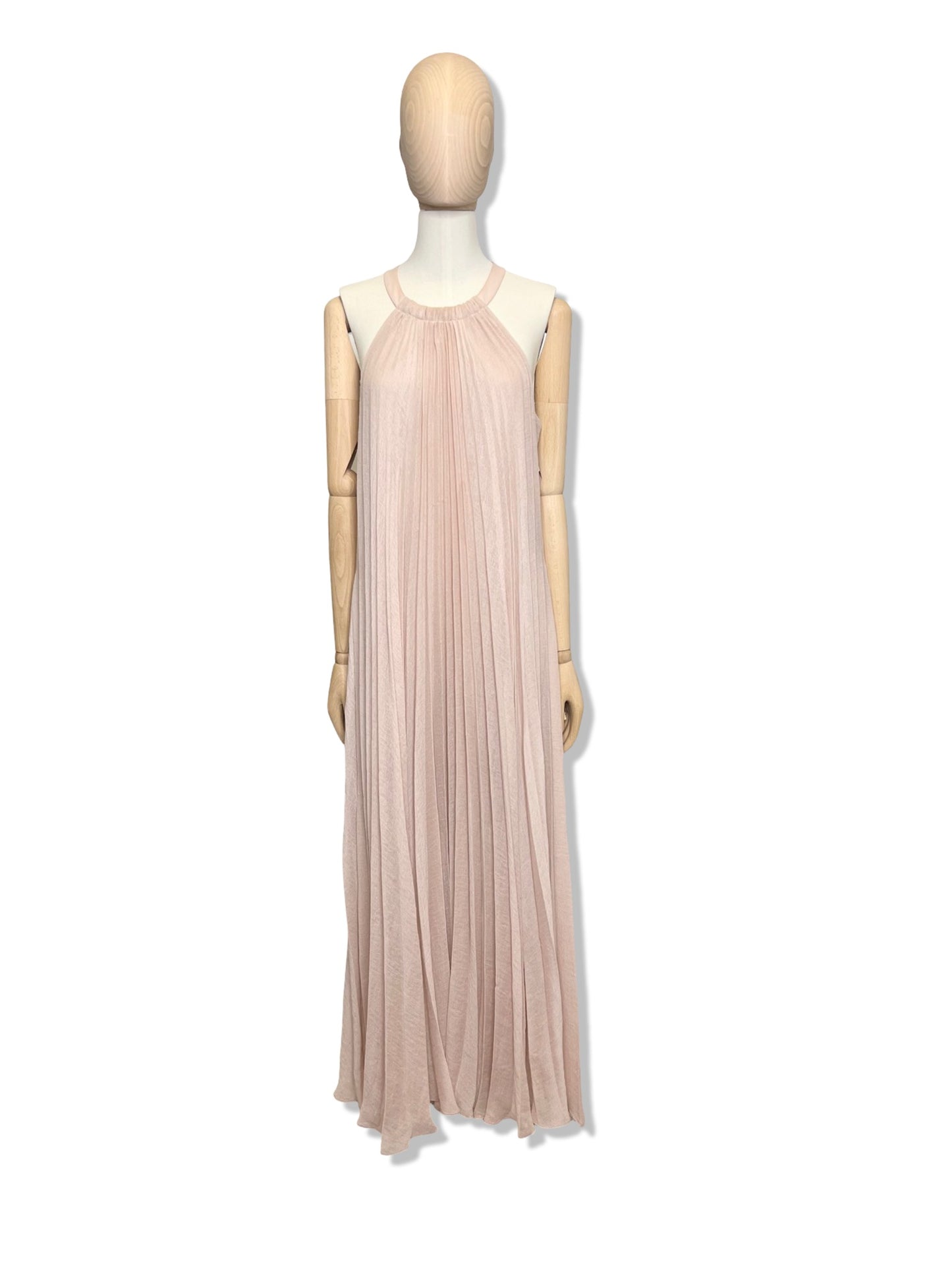 BCBG Max Azria Blush Maxi Dress, Size Small