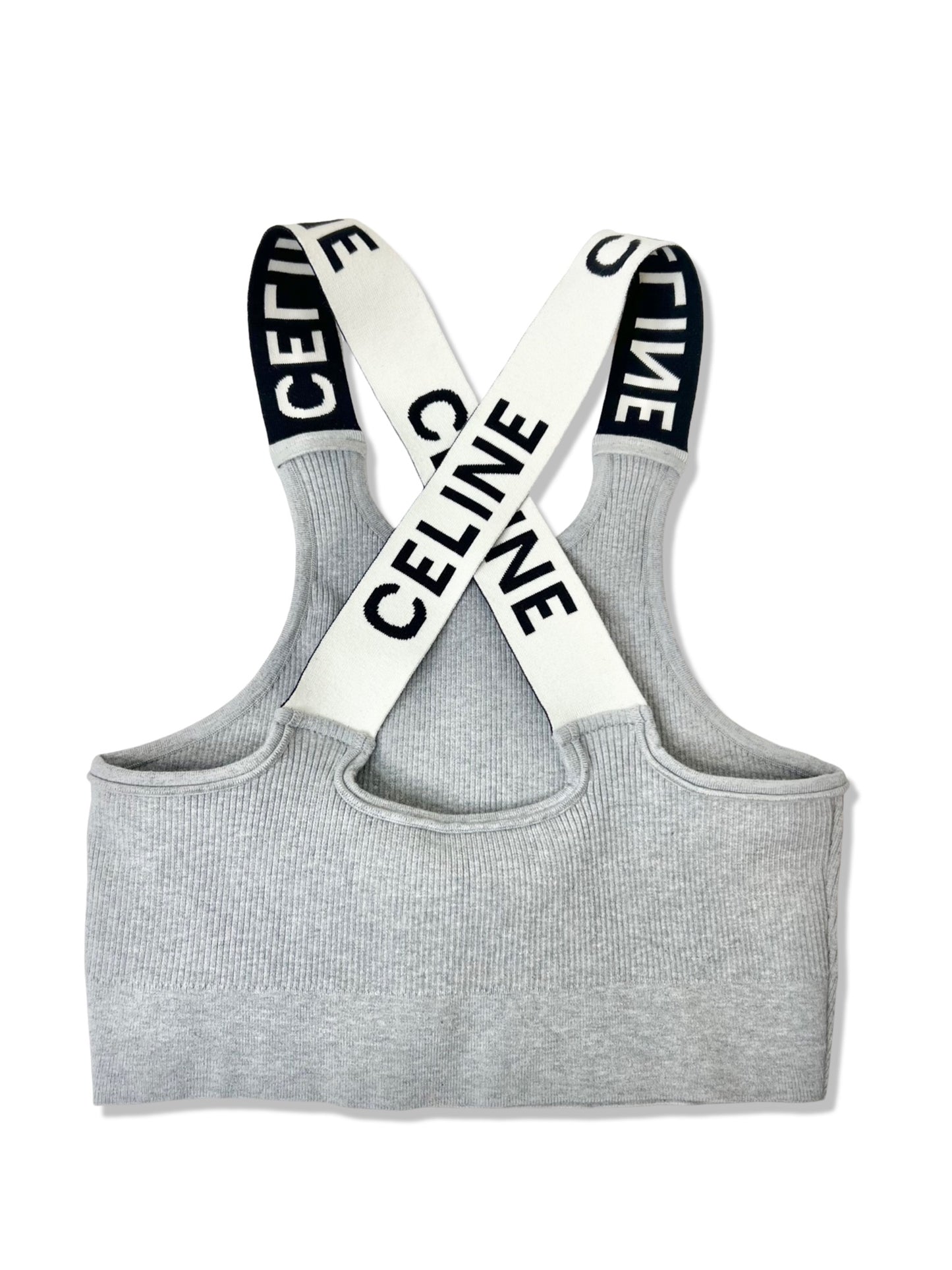 NWT! Celine Crossback Sports Bra, Size Large