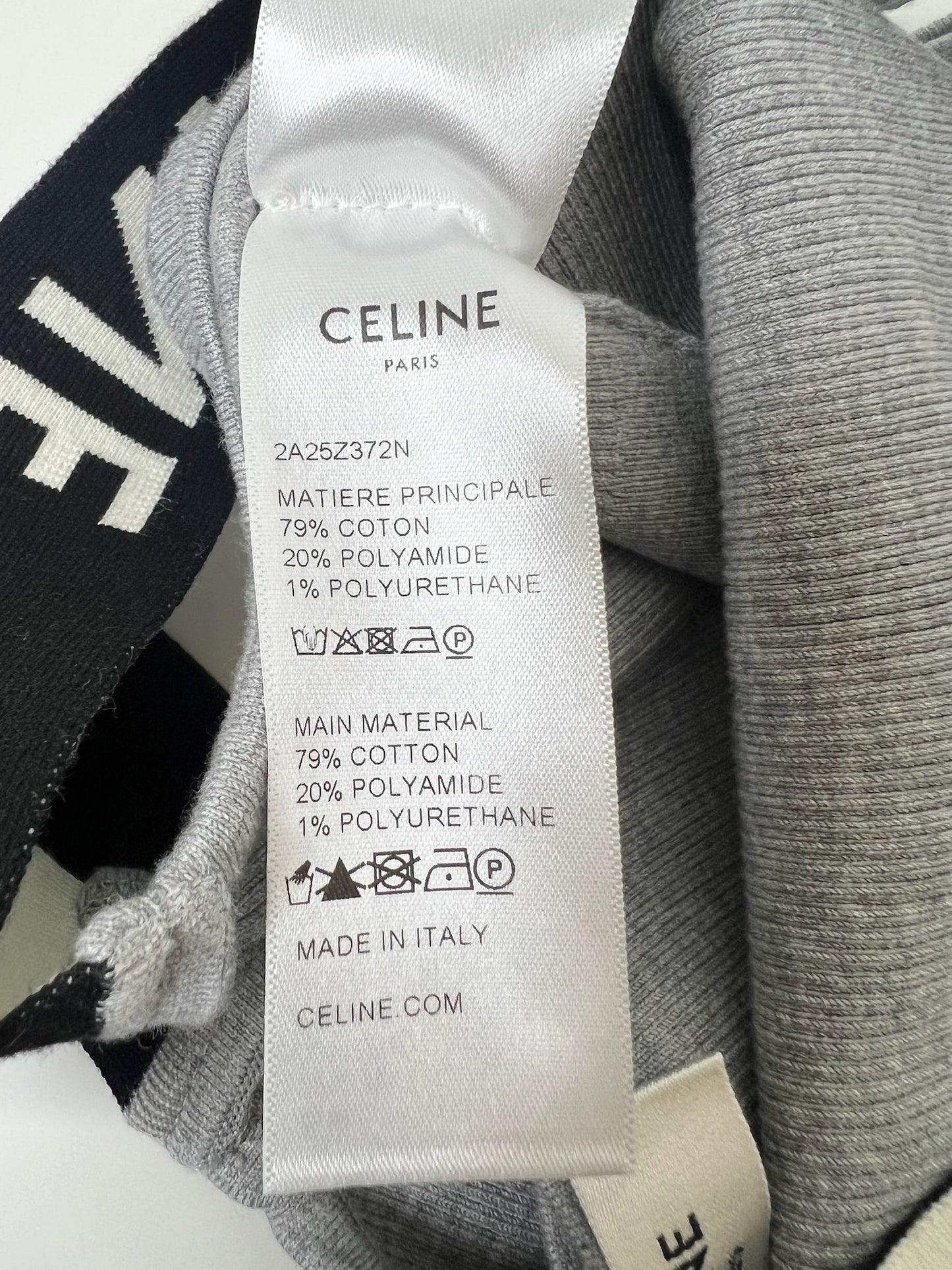 NWT! Celine Crossback Sports Bra, Size Large