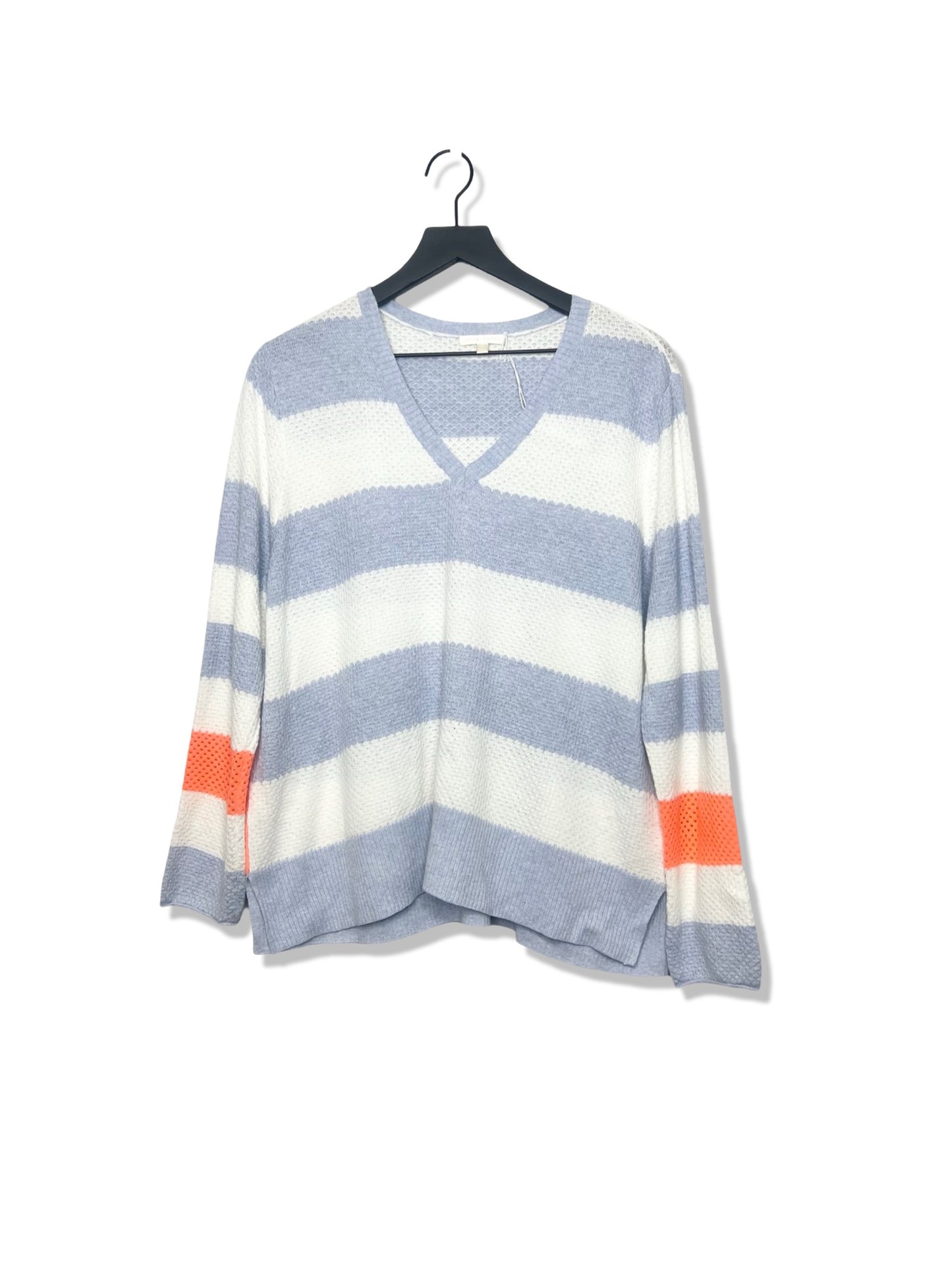 Lisa Todd Stripe Hype Lite Sweater, Size M