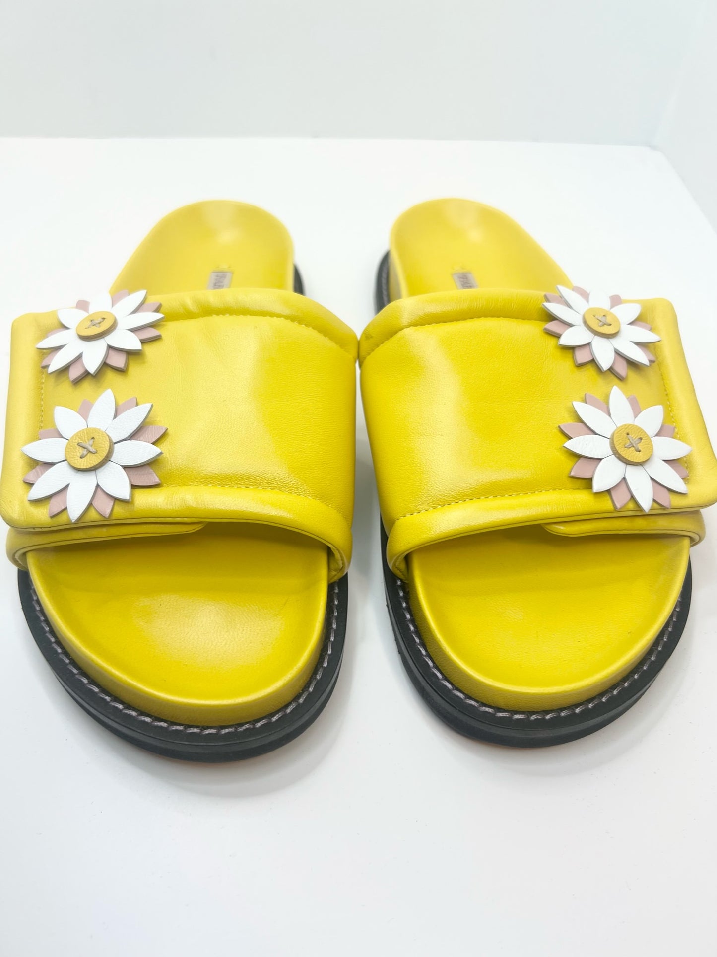 Fabrizio Viti Paloma Puff Slides, Size 38