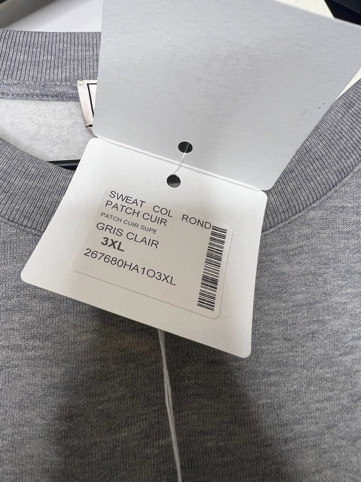 NWT! Hermès Super H Sweatshirt, Size 3XL