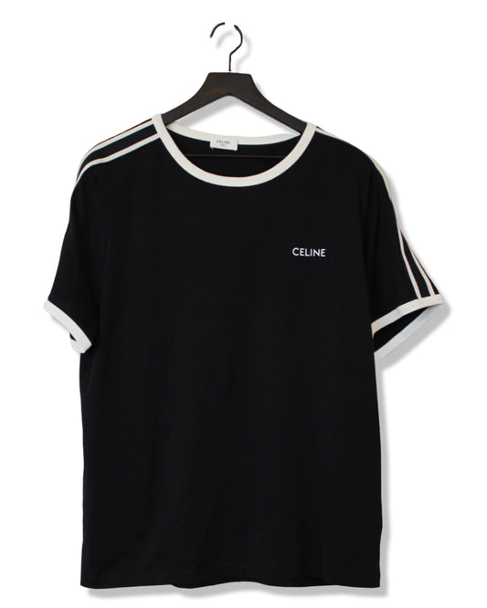 Celine Regular Tshirt in Cotton Jersey, Size XXL