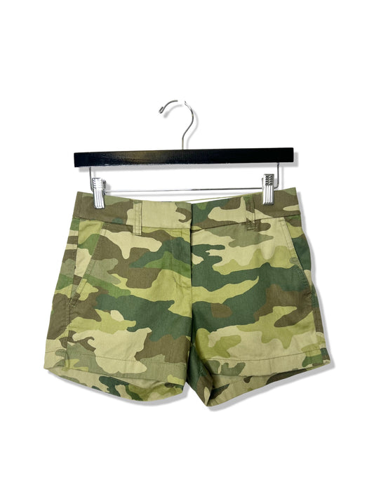 J. Crew Camo Shorts, Size 00