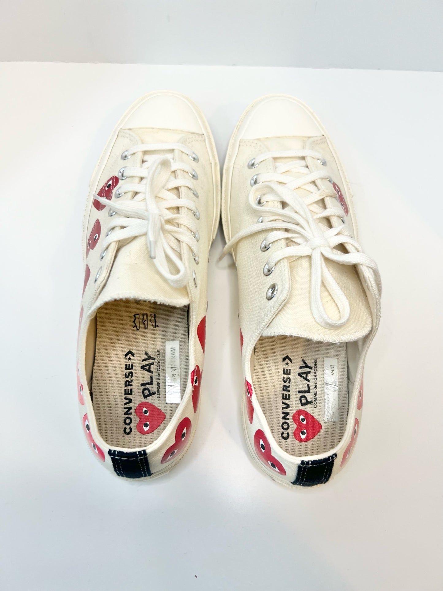 Converse x Comme des Garçon Play Chuck 70, Size 11