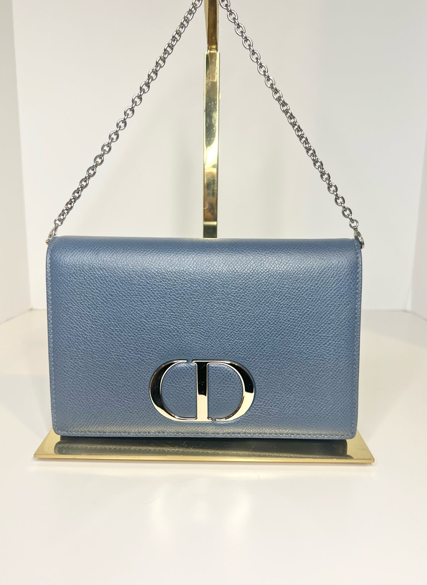 Dior 30M Crossbody, Denim Color Leather