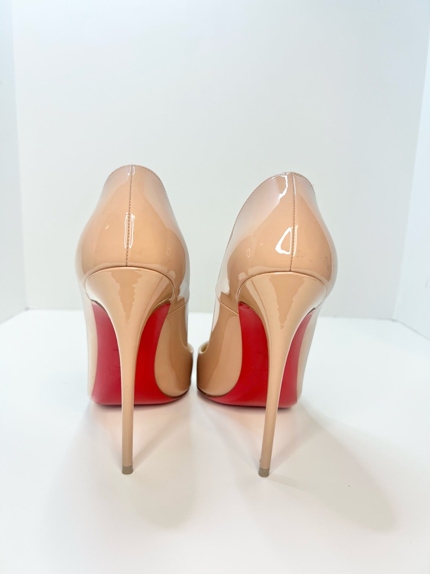 Christian Louboutin So Kate 120 Patent Pumps, Size 39