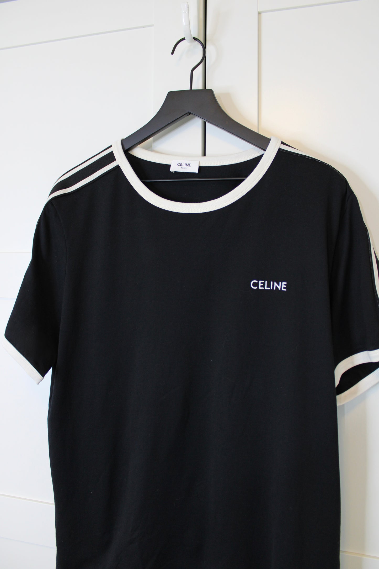 Celine Regular Tshirt in Cotton Jersey, Size XXL
