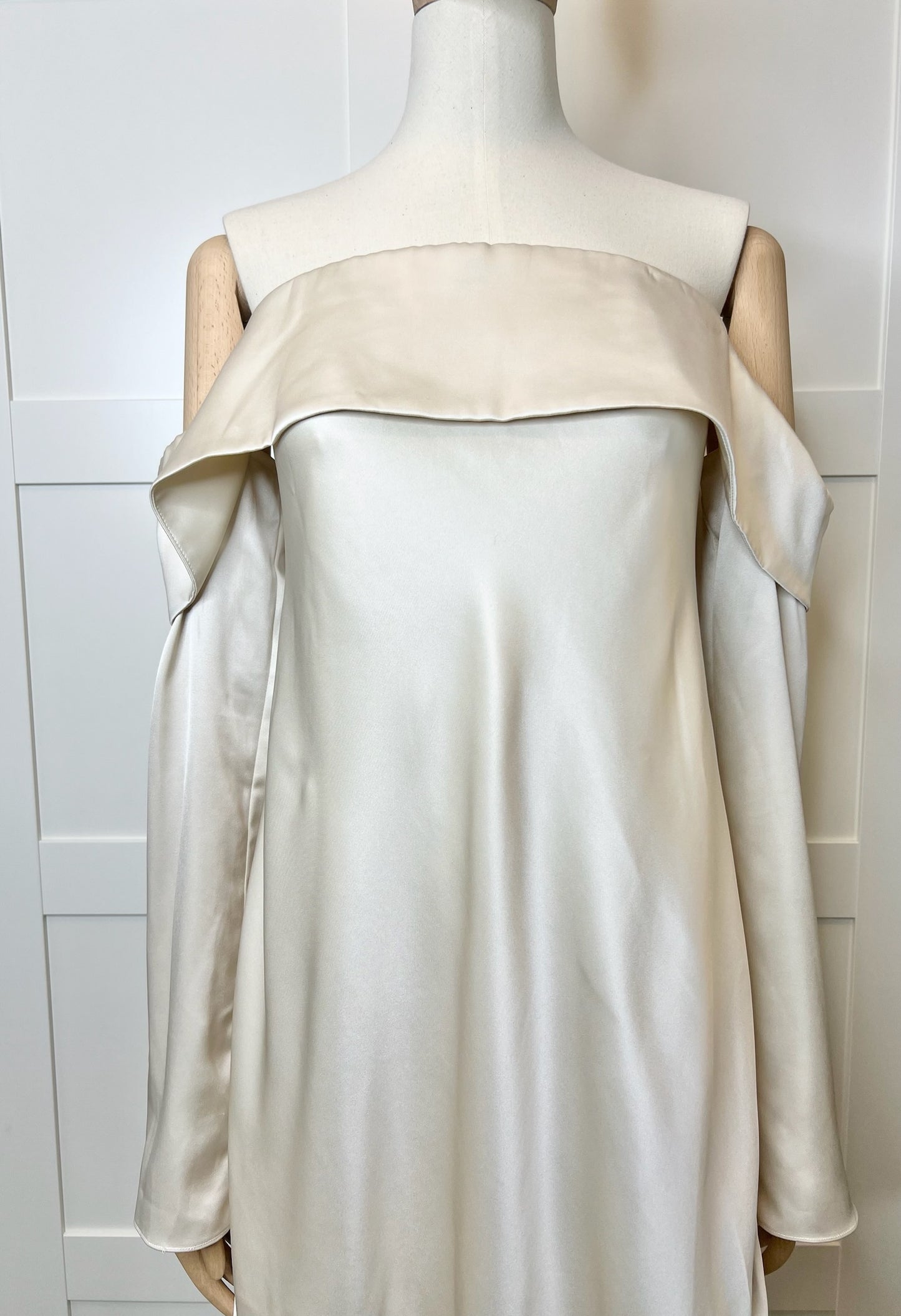 Reformation Maves Satin Dress, Size L