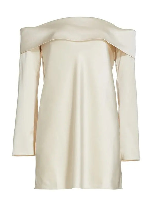 Reformation Maves Satin Dress, Size L