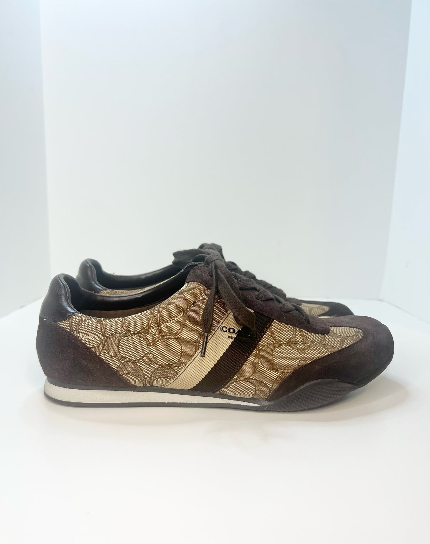 Coach Kelson Signature Sneakers, Size 9