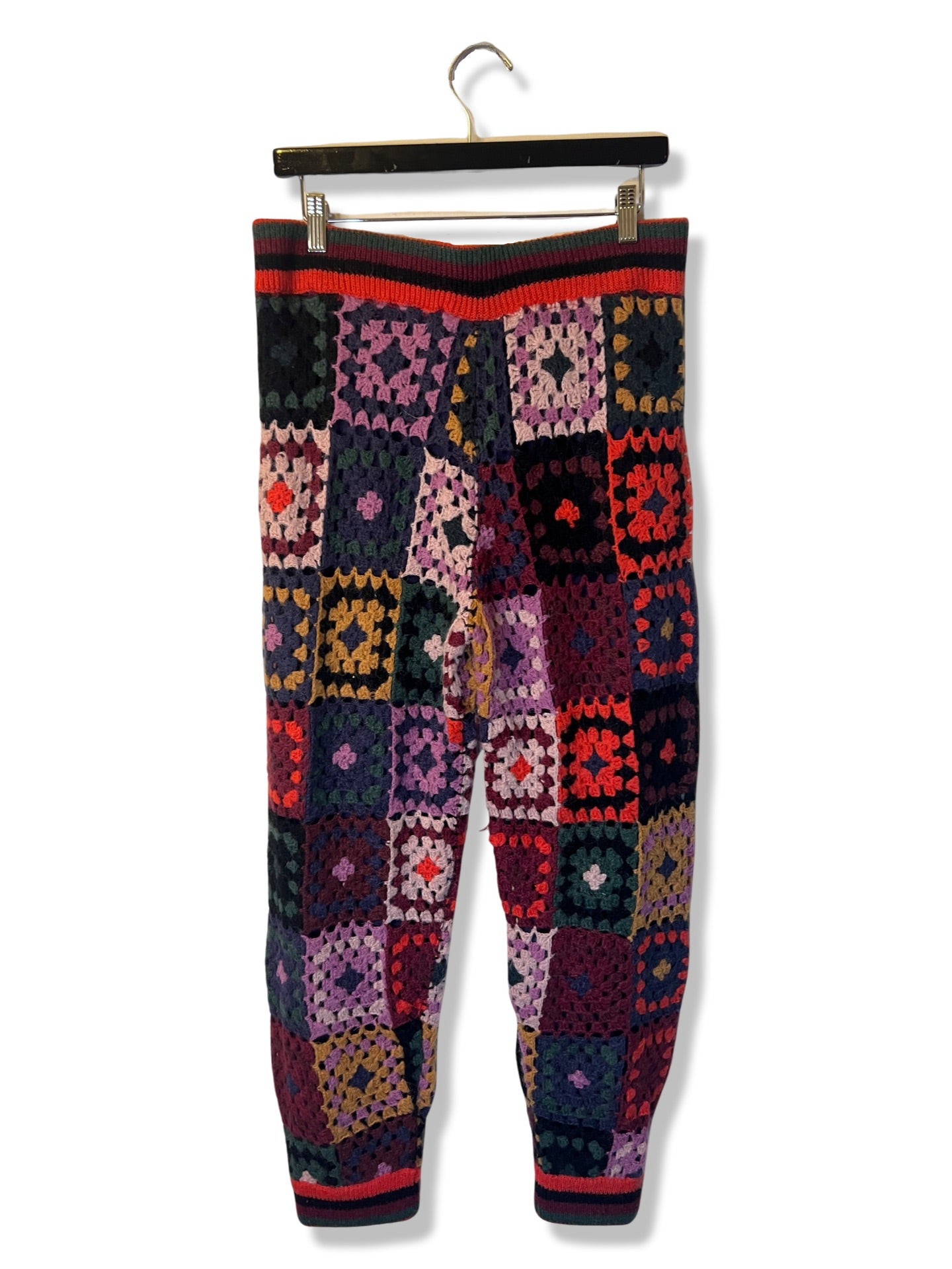 Farm Rio Mosaic Print Sweatpants, Size Large