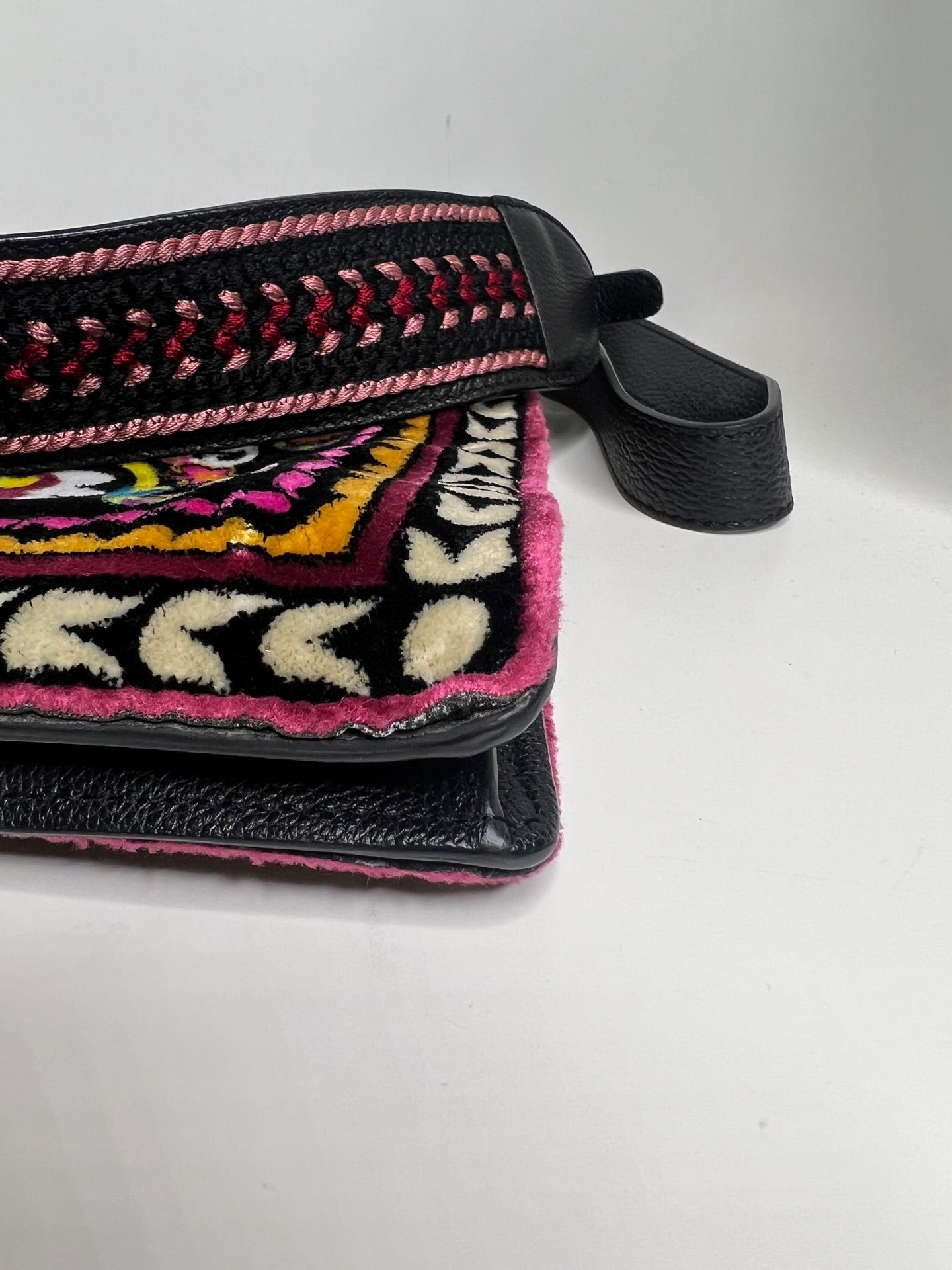 Etro Carpet Embroidered Shoulder Bag