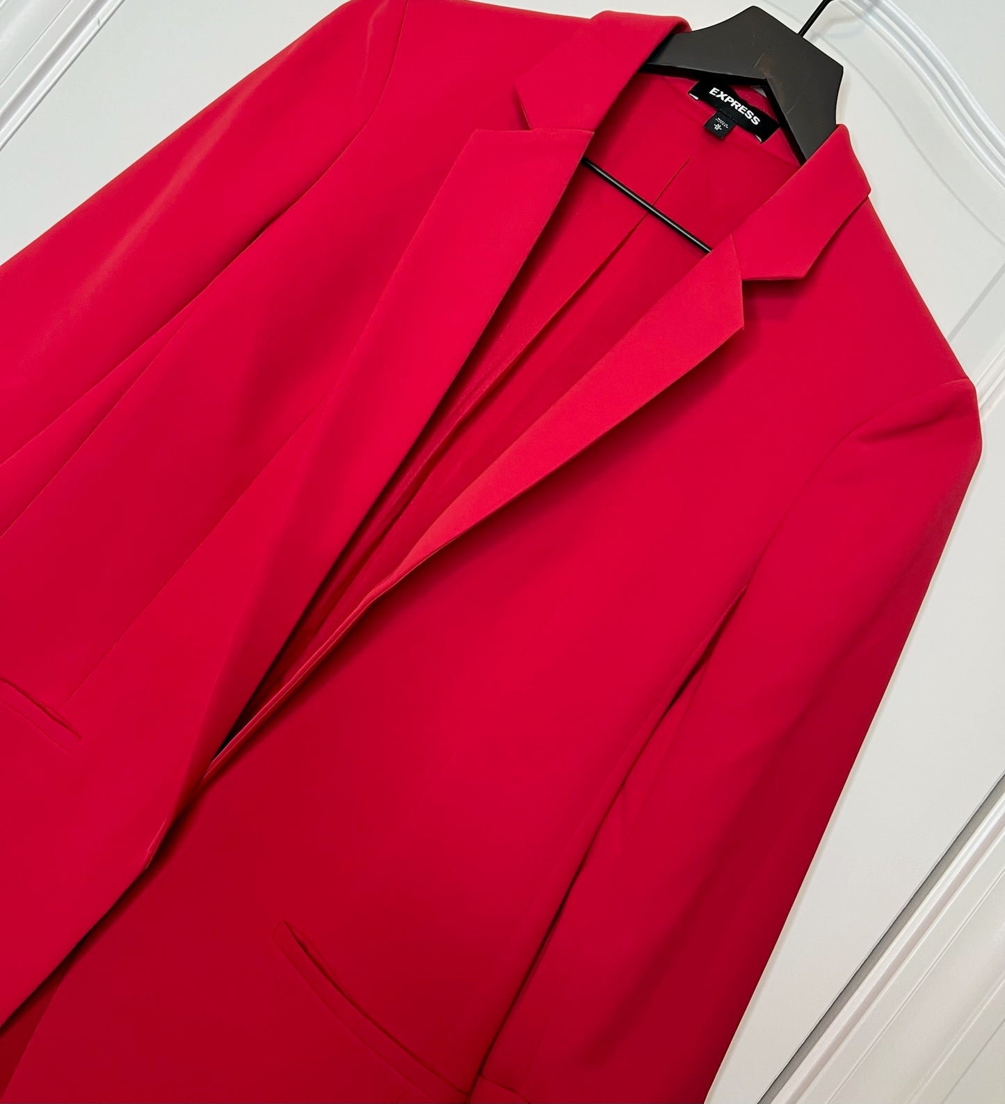 Express Red Blazer, Size Medium