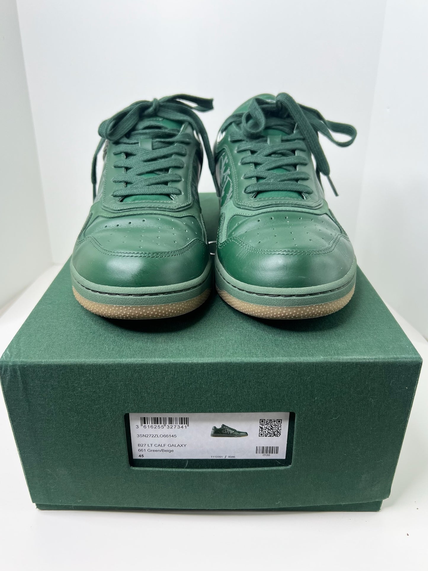 Dior Men B27 Low Sneakers, Size 45