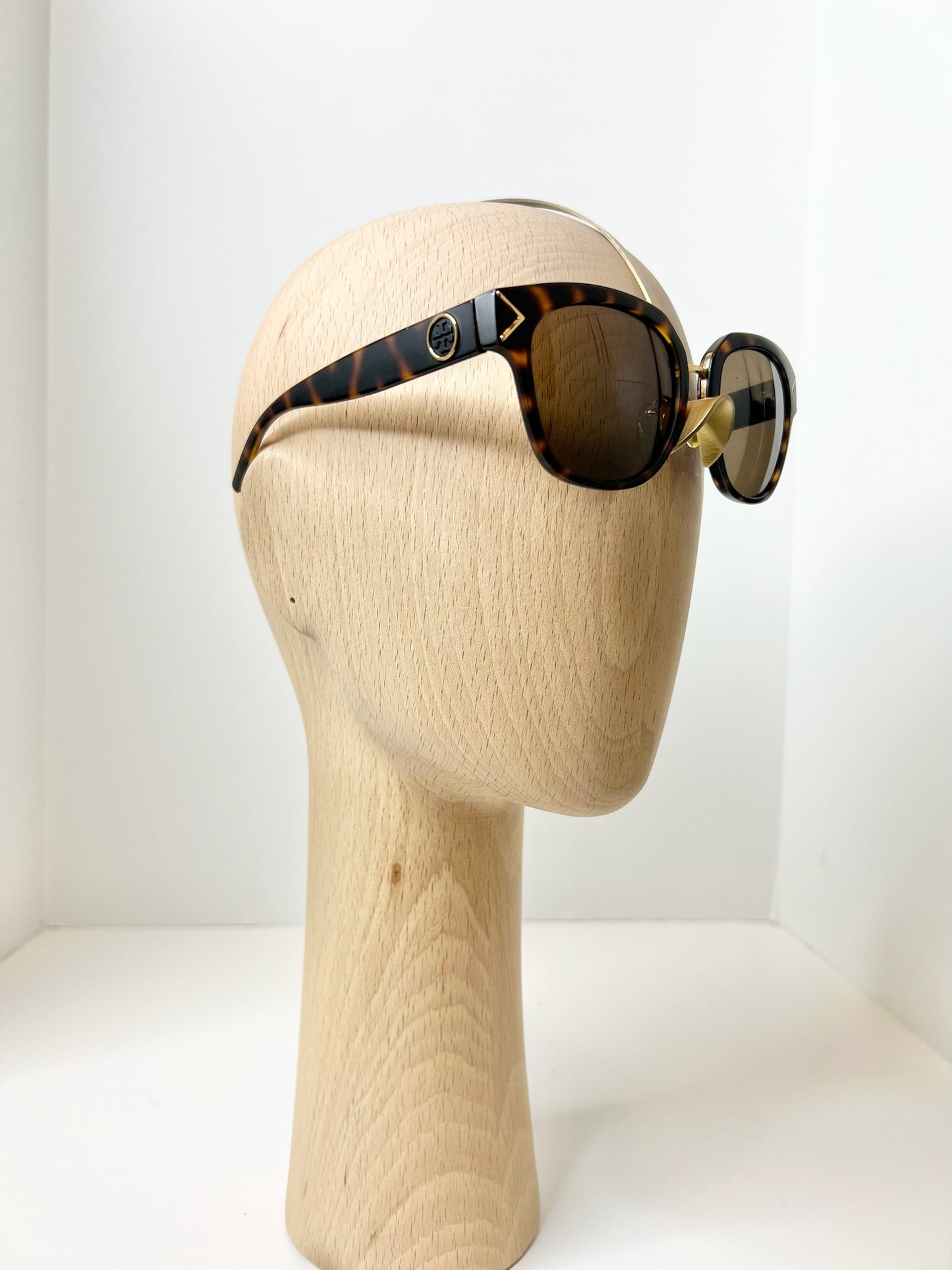 Tory Burch Square Tortoise Sunglasses