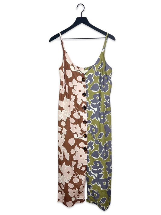 Cala De La Cruz Floral Dress, Size M