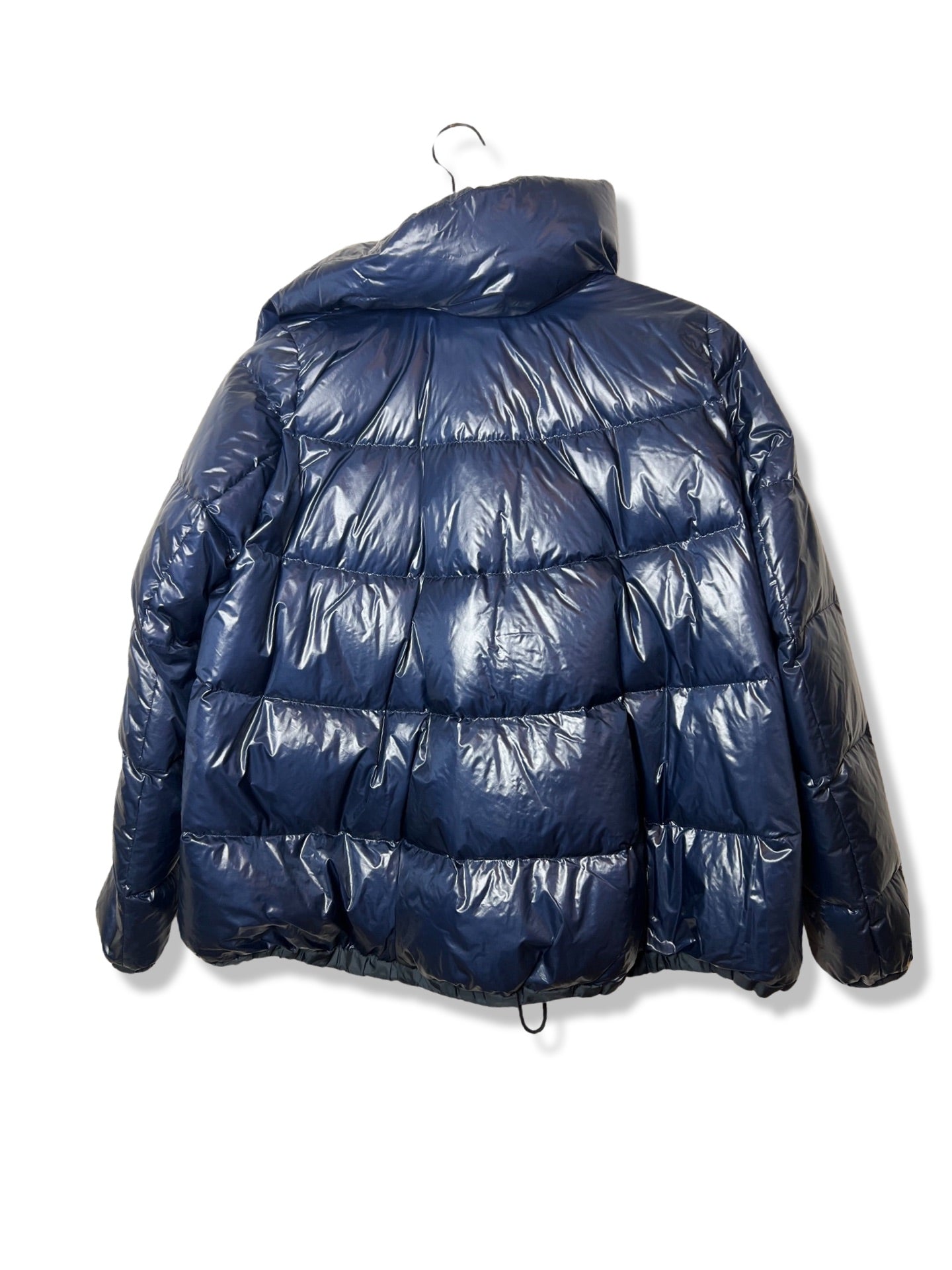 Sacai Navy Turtleneck Down Jacket, Size M