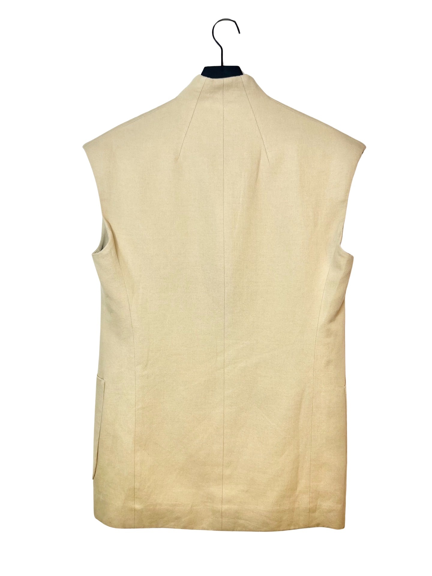 Raey Cotton Blend Oversized Vest, Size 10