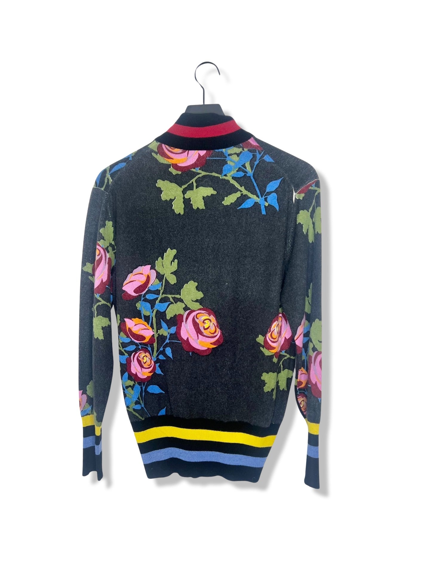 Knitwit Floral Track Jacket, Size XL