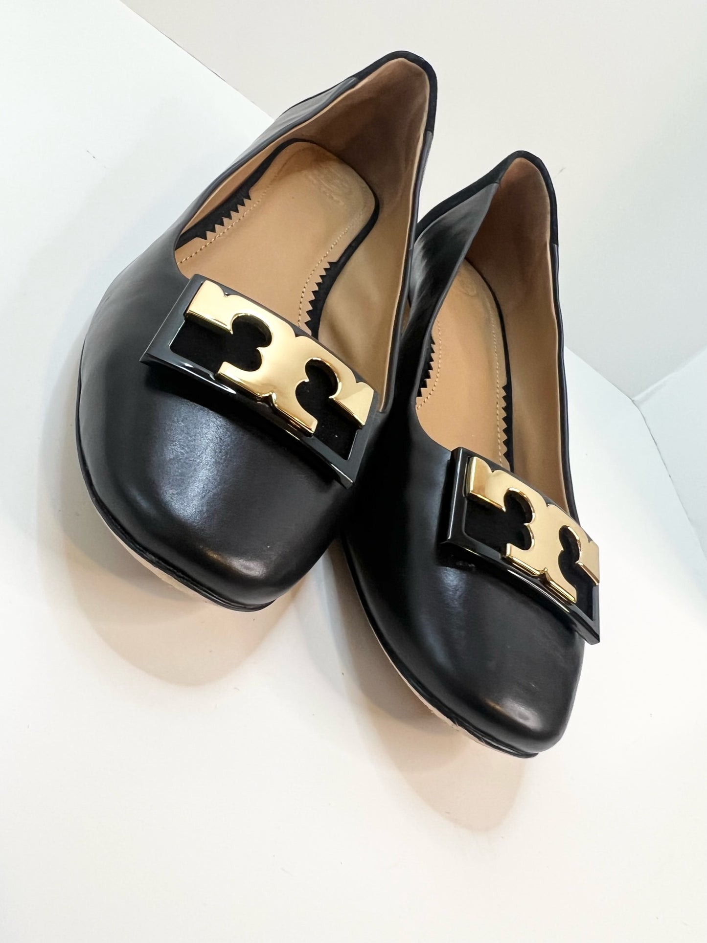 NWT! Tory Burch Black GiGi Round Toe 22mm Pump, Size 8.5