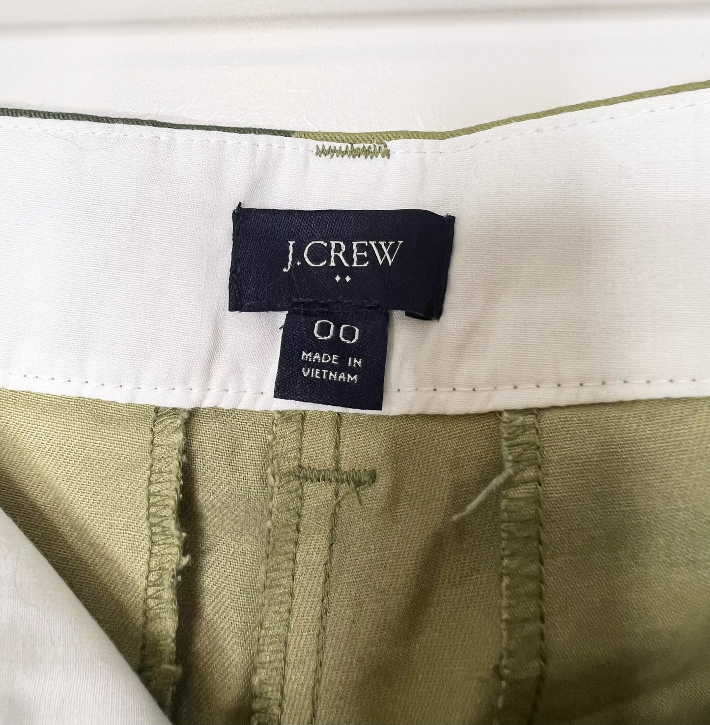 J. Crew Camo Shorts, Size 00