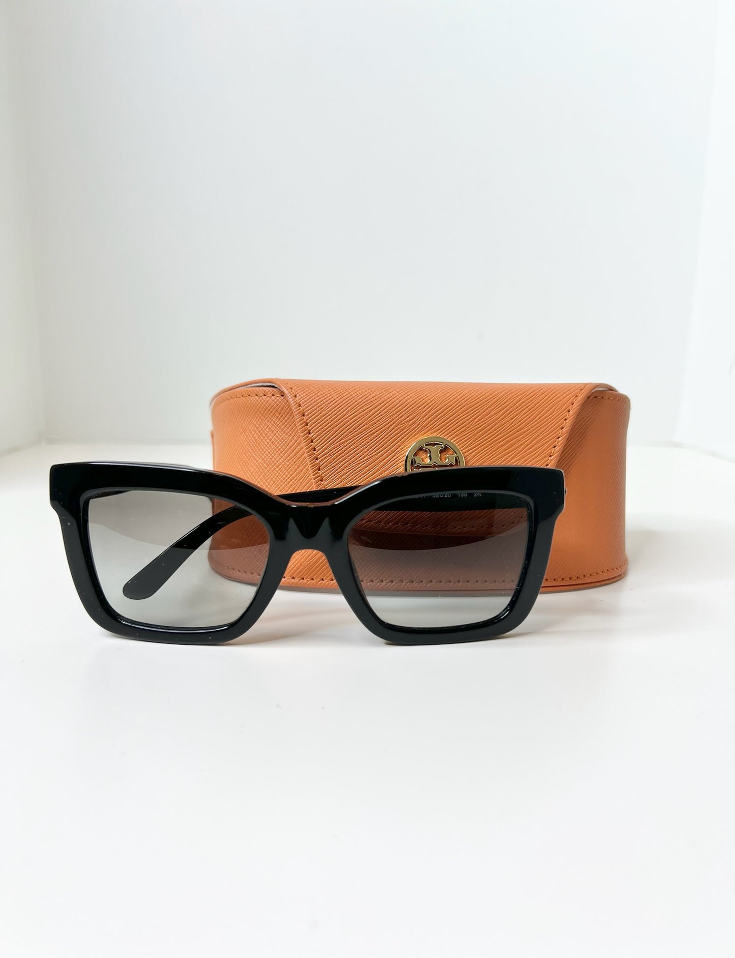 Tory Burch Square Black Sunglasses