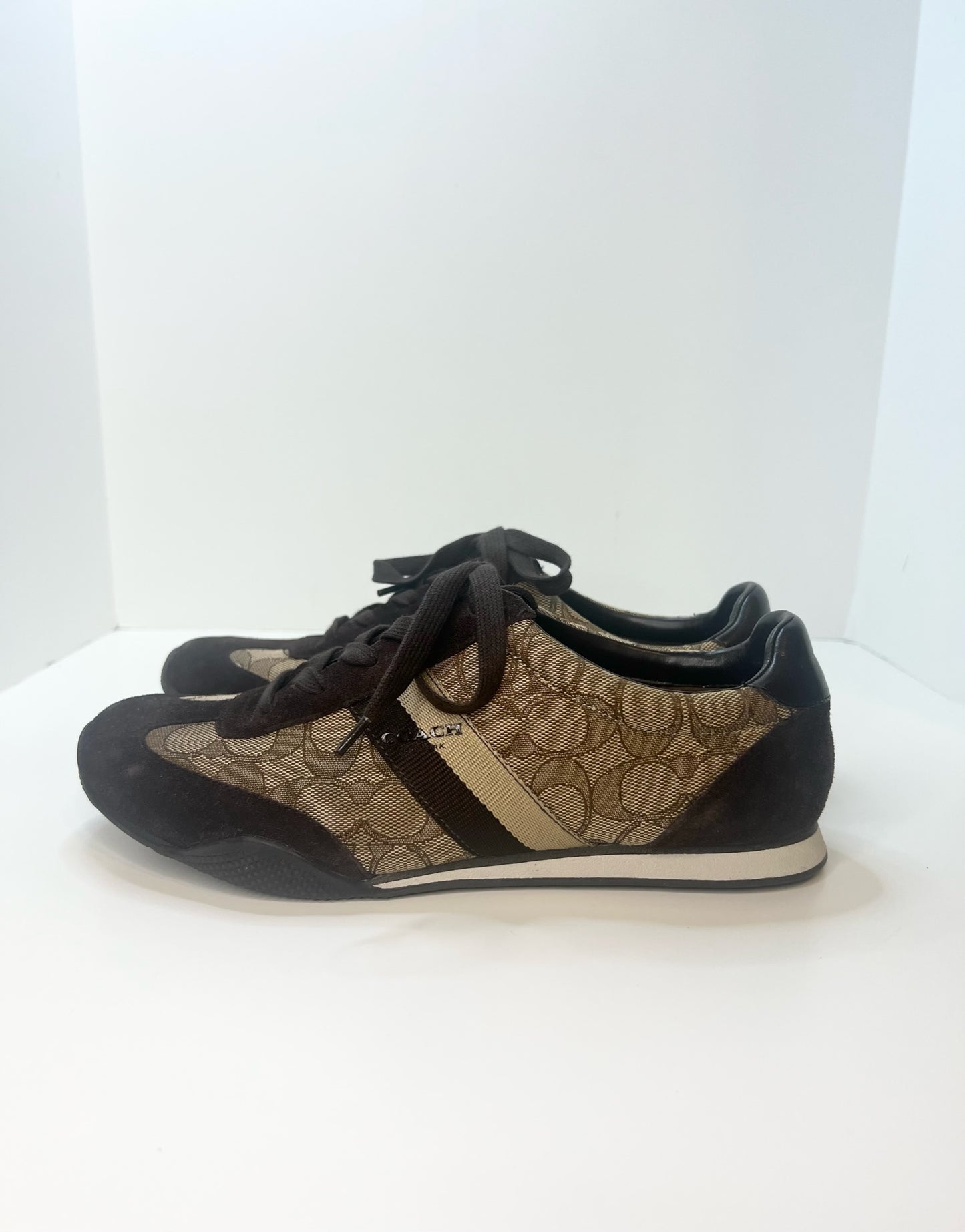 Coach Kelson Signature Sneakers, Size 9