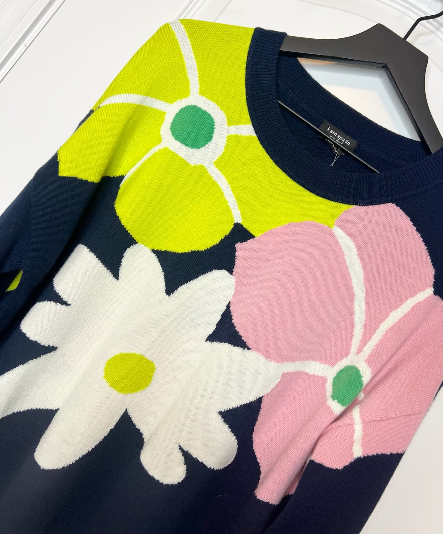 NWT! Kate Spade New York Floral Sweater, Size L