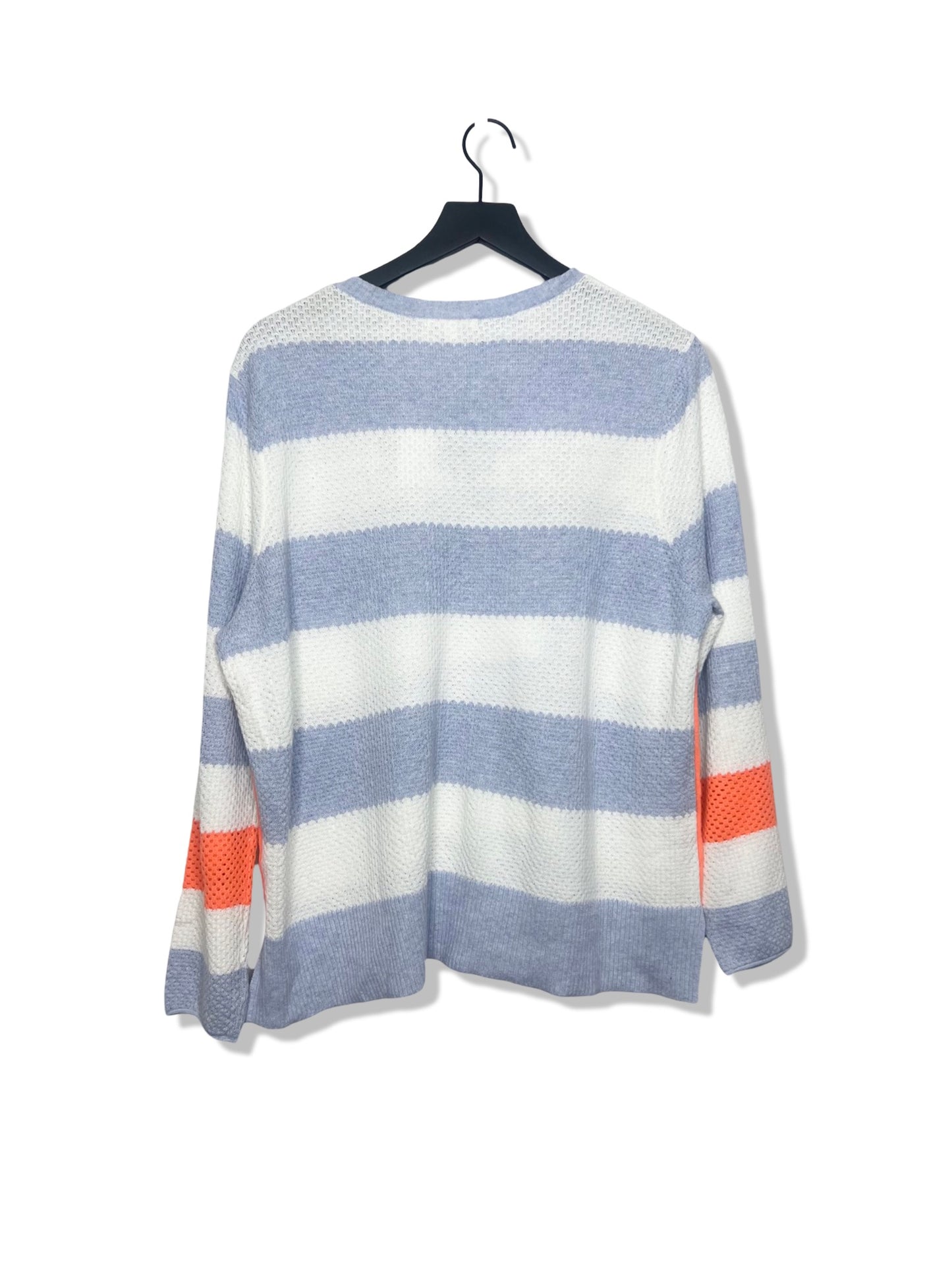 Lisa Todd Stripe Hype Lite Sweater, Size M