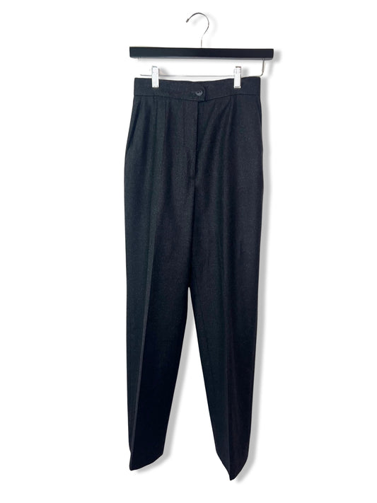 Chanel Wool Trousers, Size 36