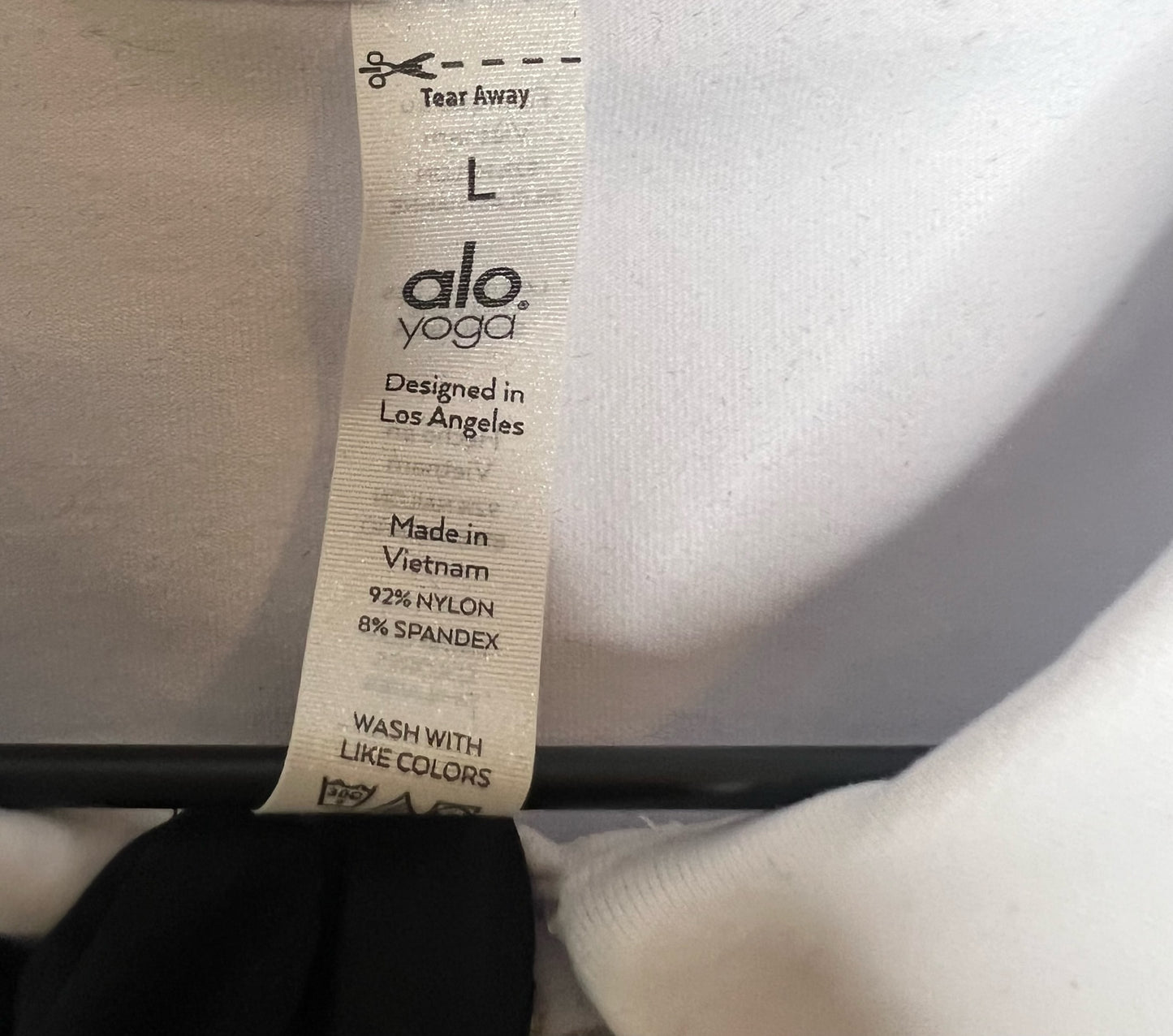 NWT! ALO Yoga Choice Cropped Polo, Size Large