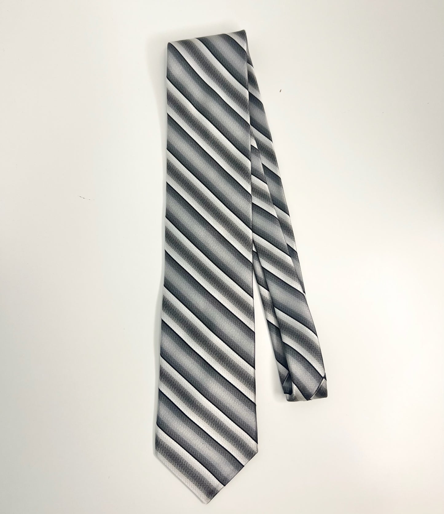 NWT! Ted Baker Black Striped Silk Tie