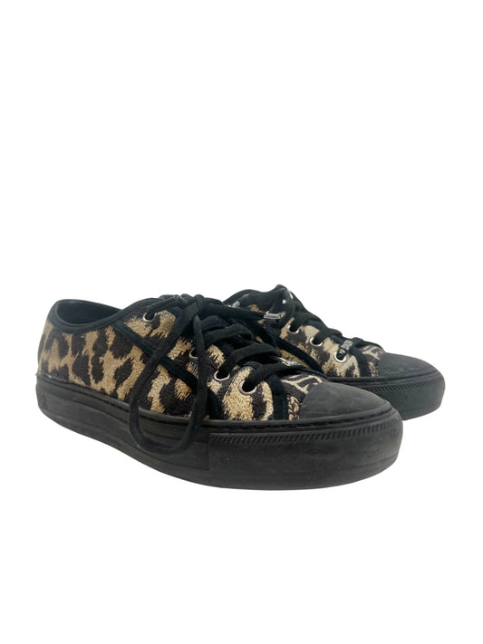 Christian Dior Walk’N'Dior Leopard Sneaker, Size 37