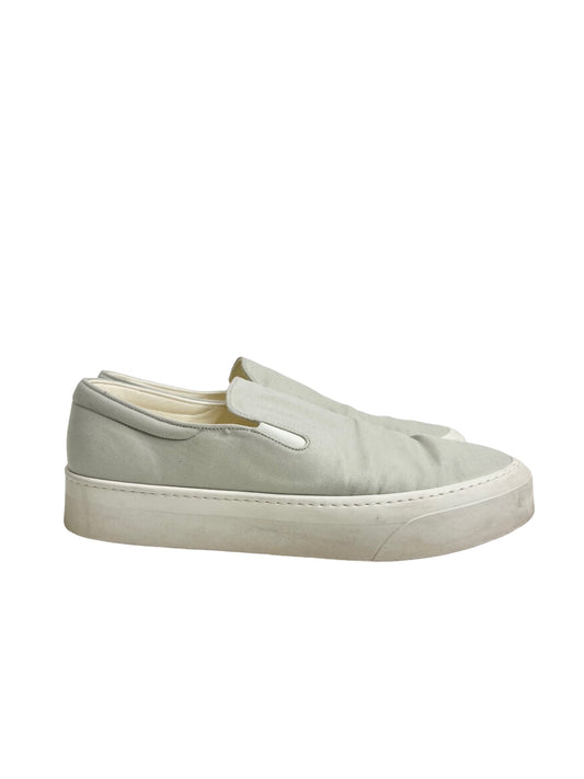 The Row Marie H Canvas Slip-on Sneakers, Size 38.5