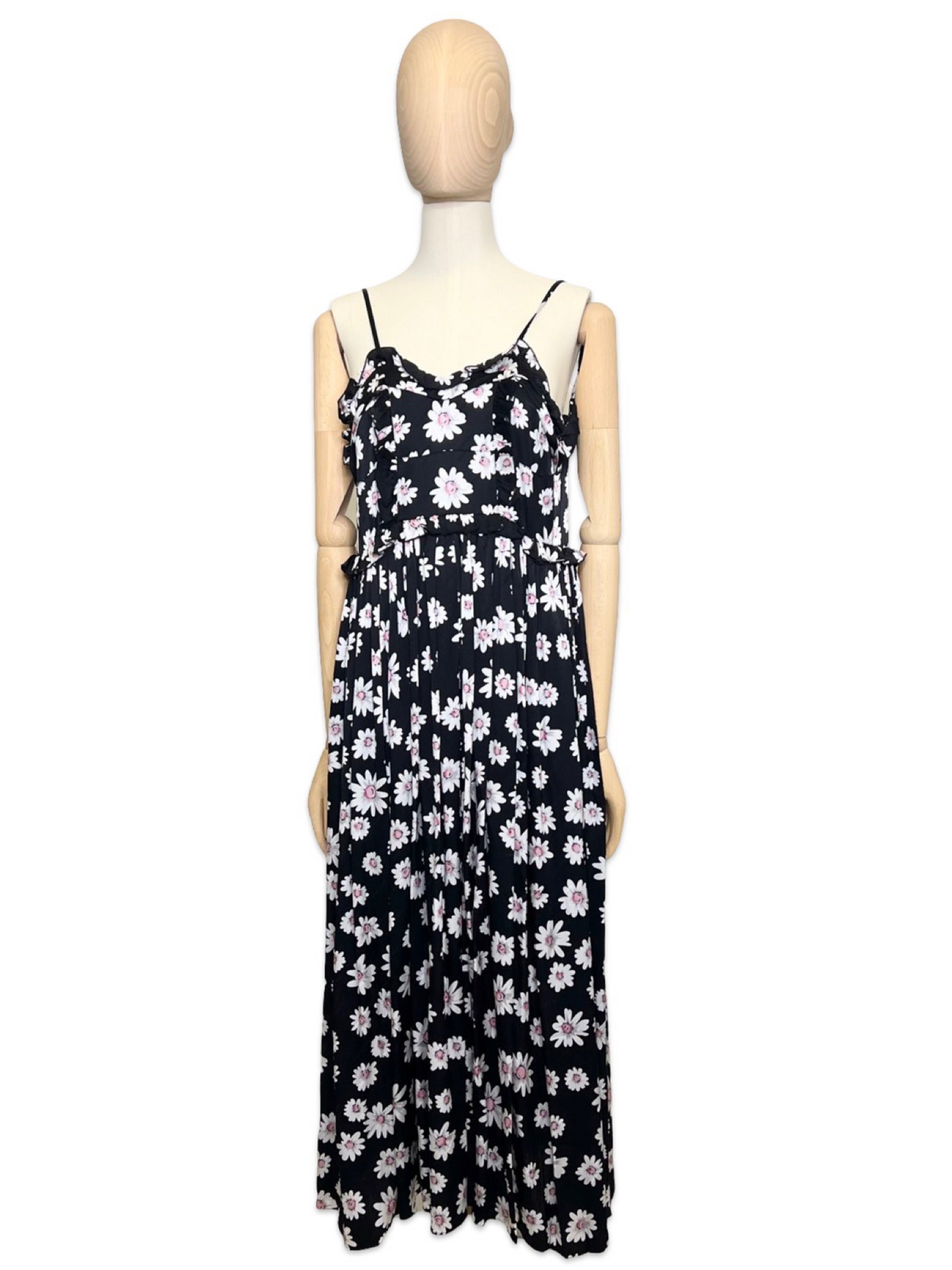 Balenciaga Silk Maxi Dress, Size 42