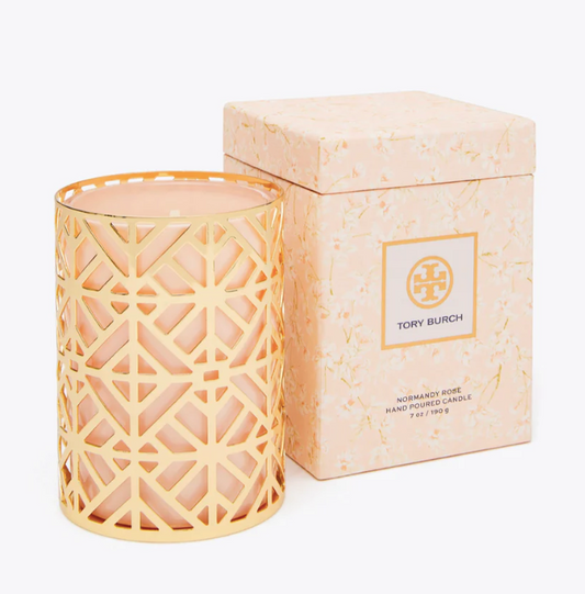 Tory Burch Normandy Rose Candle