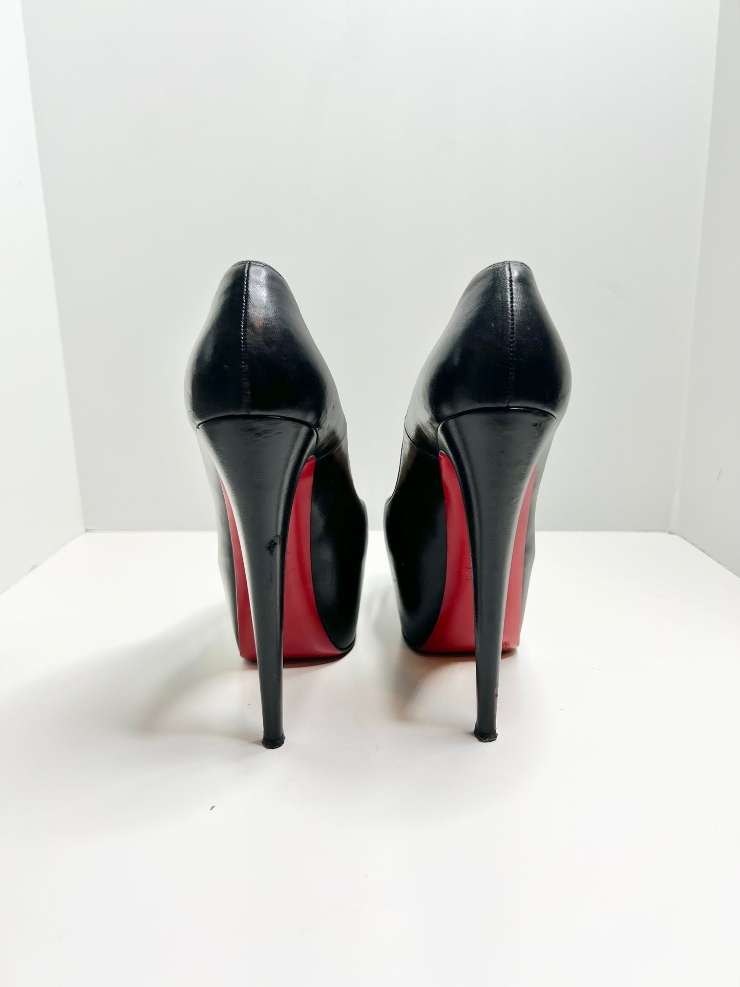 Christian Louboutin Daffodile 150 Pumps, Black Size 38