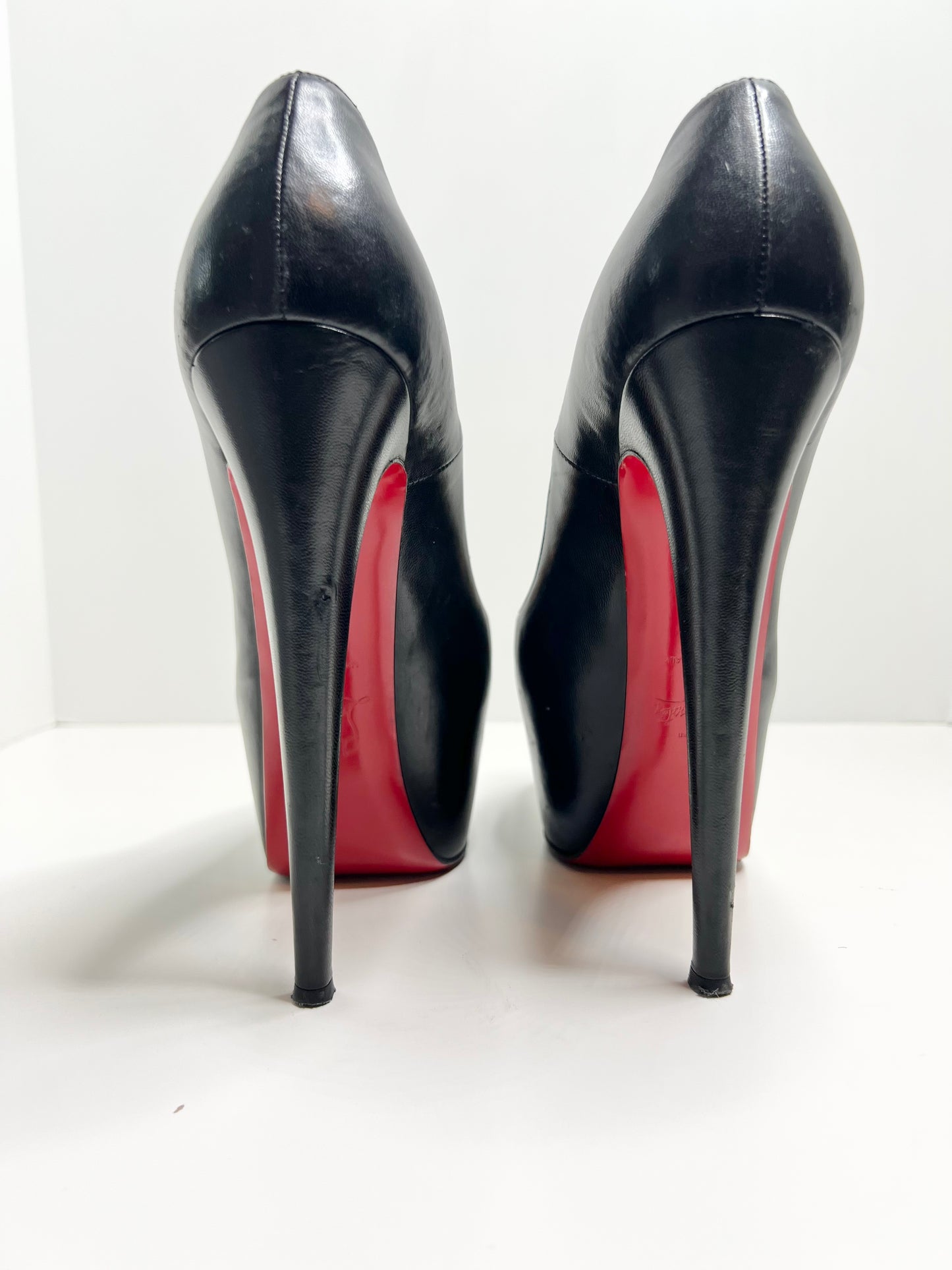 Christian Louboutin Daffodile 150 Pumps, Black Size 38