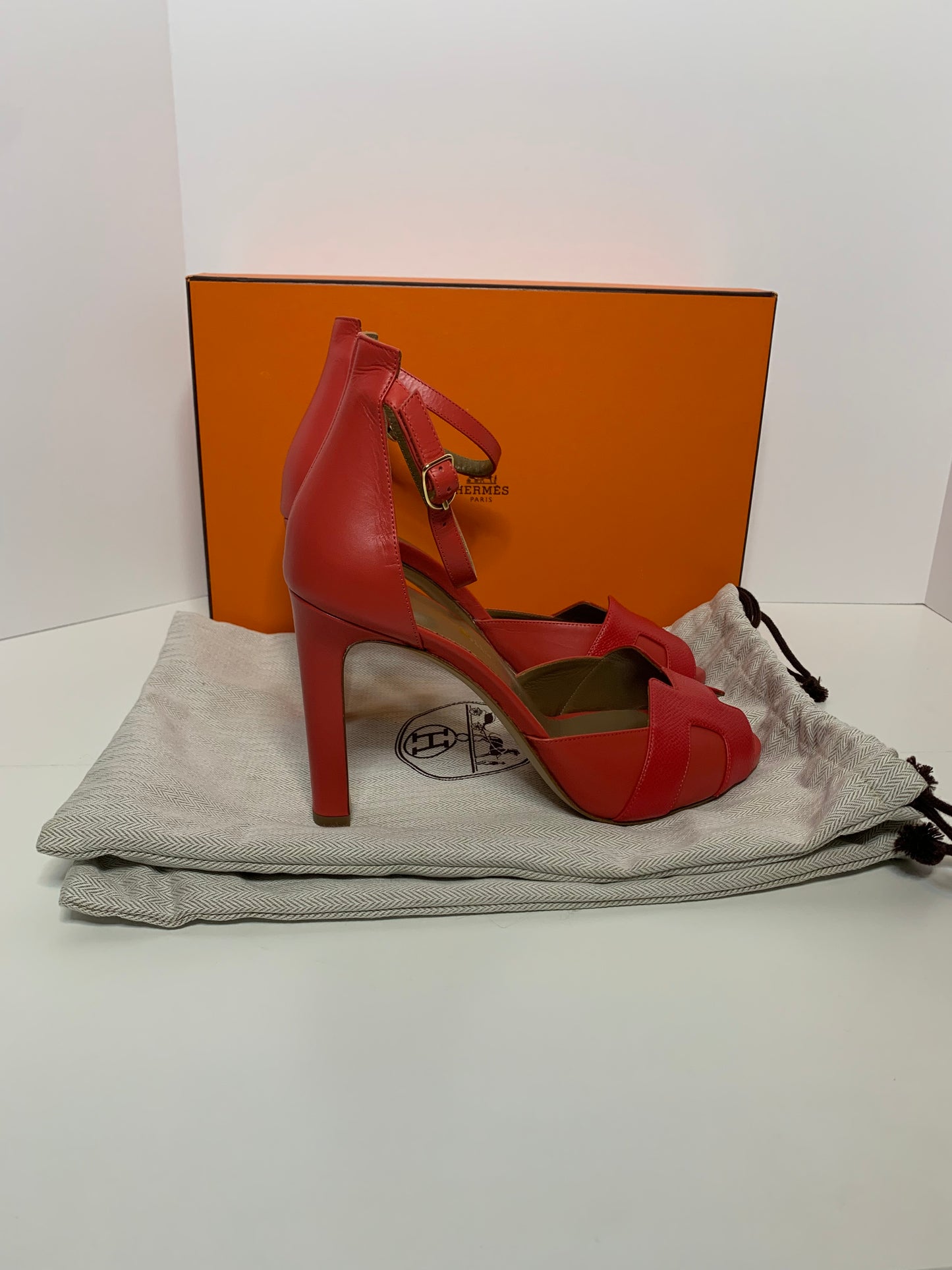 Hermes Krystal Sandals SIZE 38