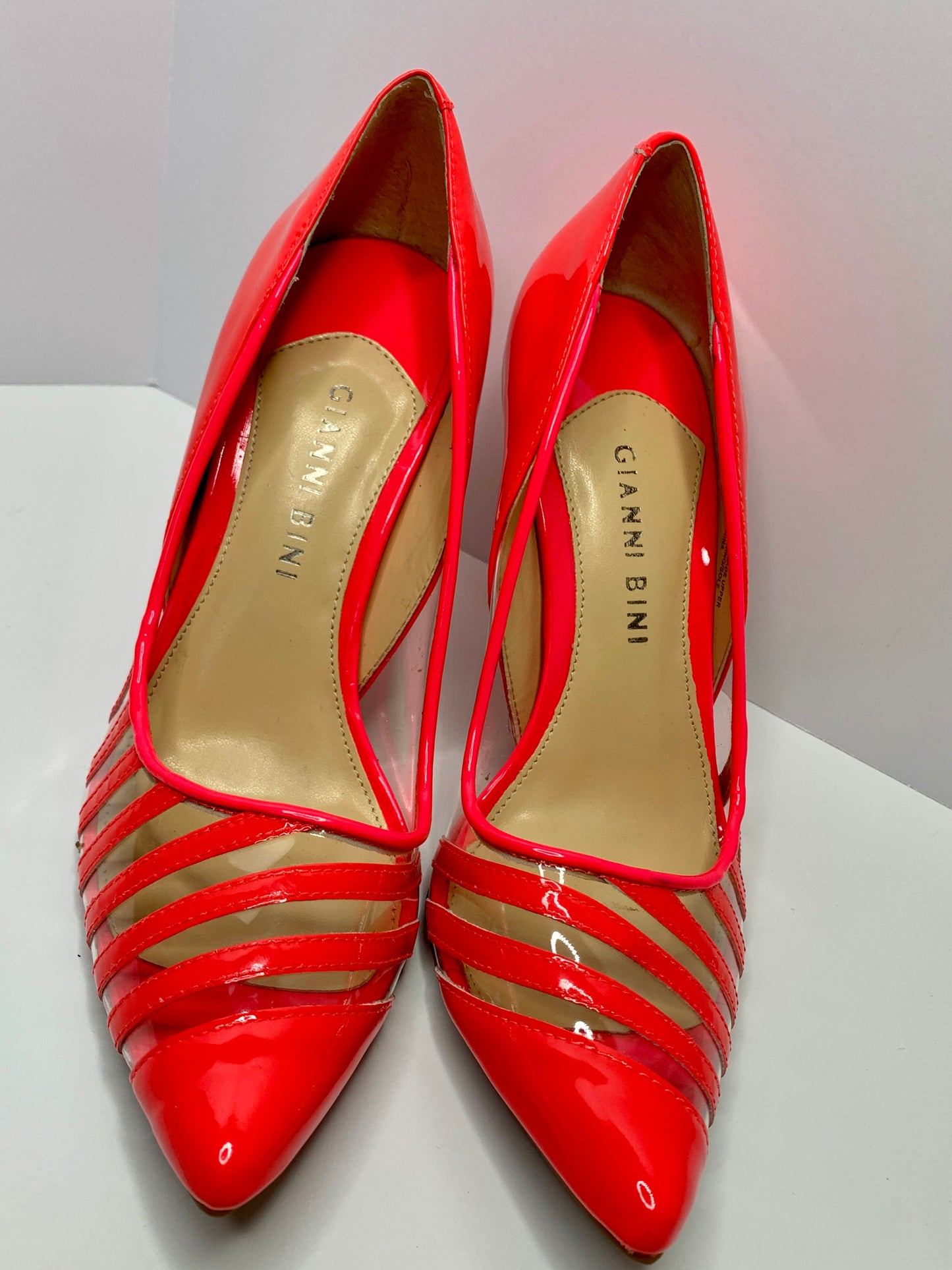 Gianni Bini Neon Pink Heels size 7