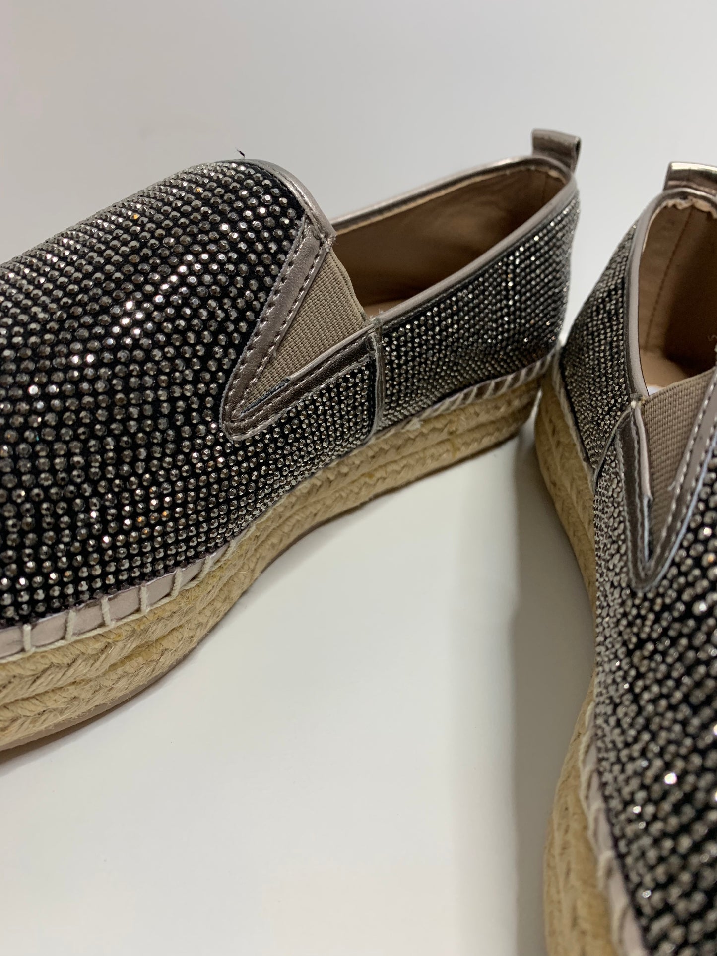 Steve Madden Studded Platform Espadrille Size 7